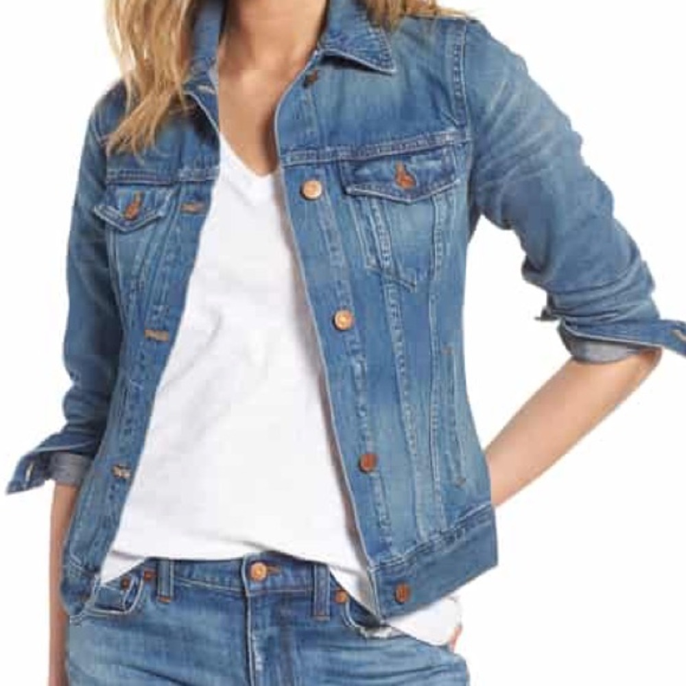 B.P. FITTED DENIM JACKET